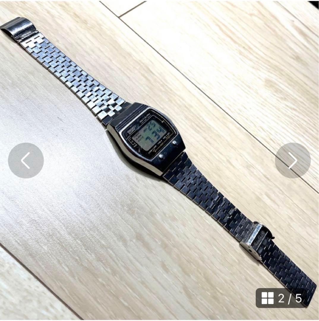 SEIKO QUARTZ MULTI-ALARM 腕時計