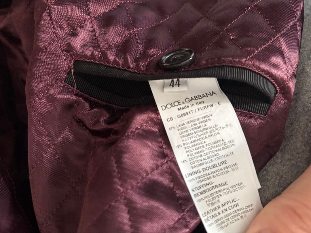 最高級！ドルチェ&ガッバーナ Pコート44