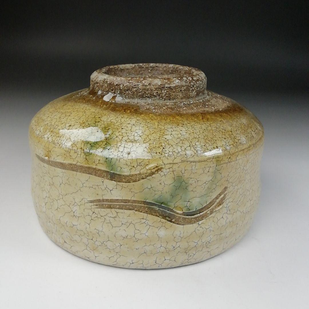 Ｔ１０３　茶碗　『因勅題　復刻　海上風静』『八王子窯　伊藤優』　共箱　茶道具