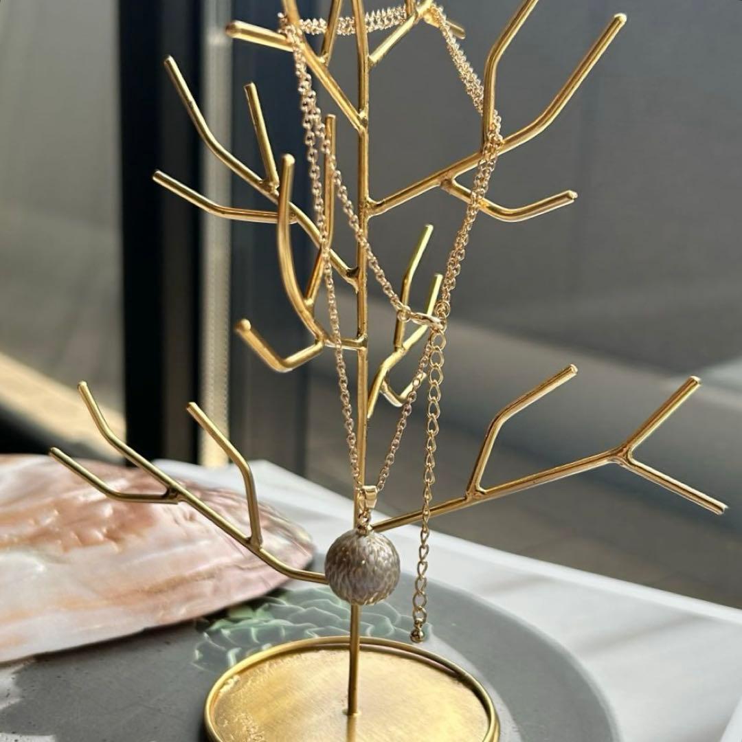 くにちゃん様おまとめ　カービングパールのネックレス　オイスターパールネックレス