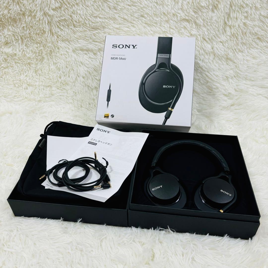 【美品】SONY MDR-1AM2 有線ヘッドホン