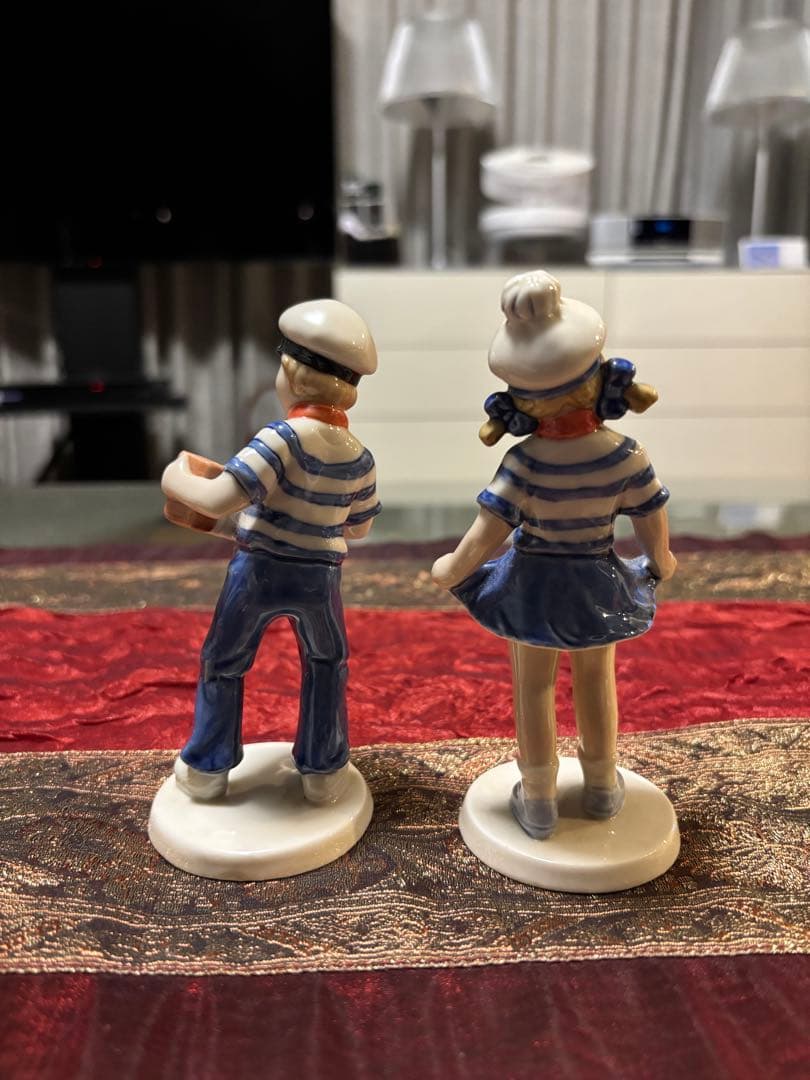 ロイヤルコペンハーゲン　2007年　フィギュリンセット　オスカー＆スーザン