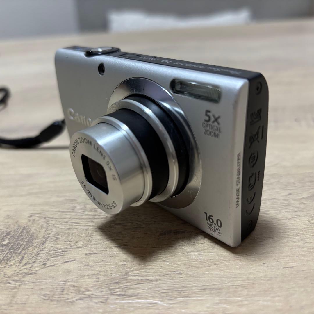 【ハナ】Canon コンパクトデジタルカメラ 16.0MP 5倍光学ズーム