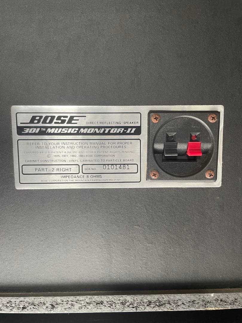 健*太様 BOSE スピーカー 301 MUSIC MONITOR-Ⅱ 訳あり品