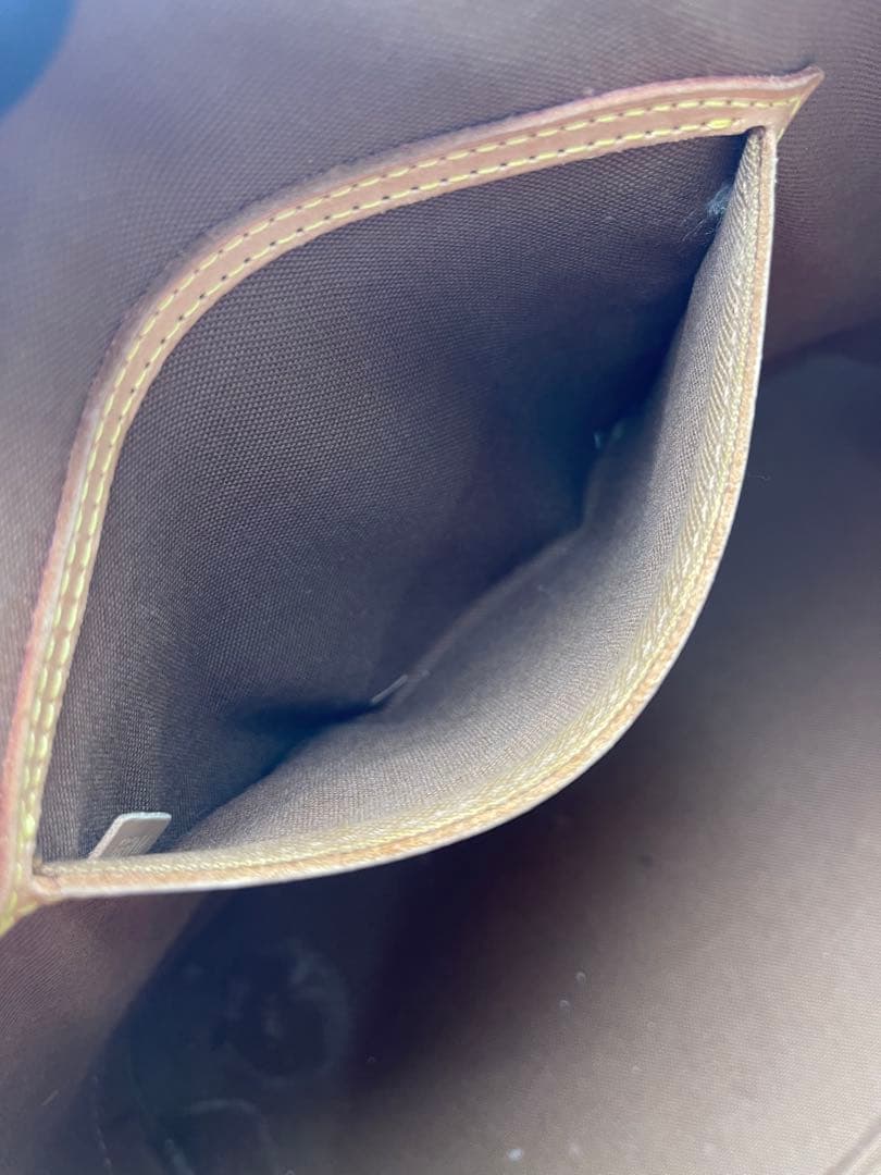 Louis Vuitton モノグラム ハンドバッグ アルマ 鍵付き