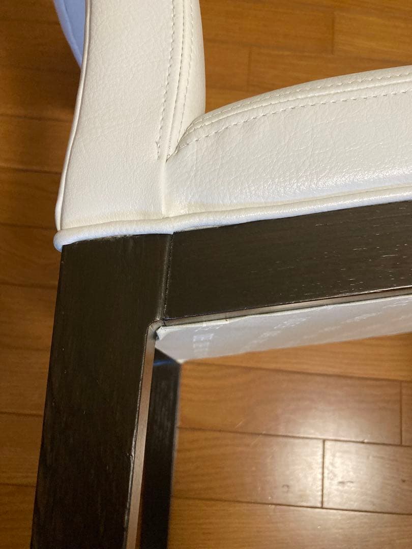 IDEE イデー ホワイト ダイニングチェア 2脚セット カフェ サロン