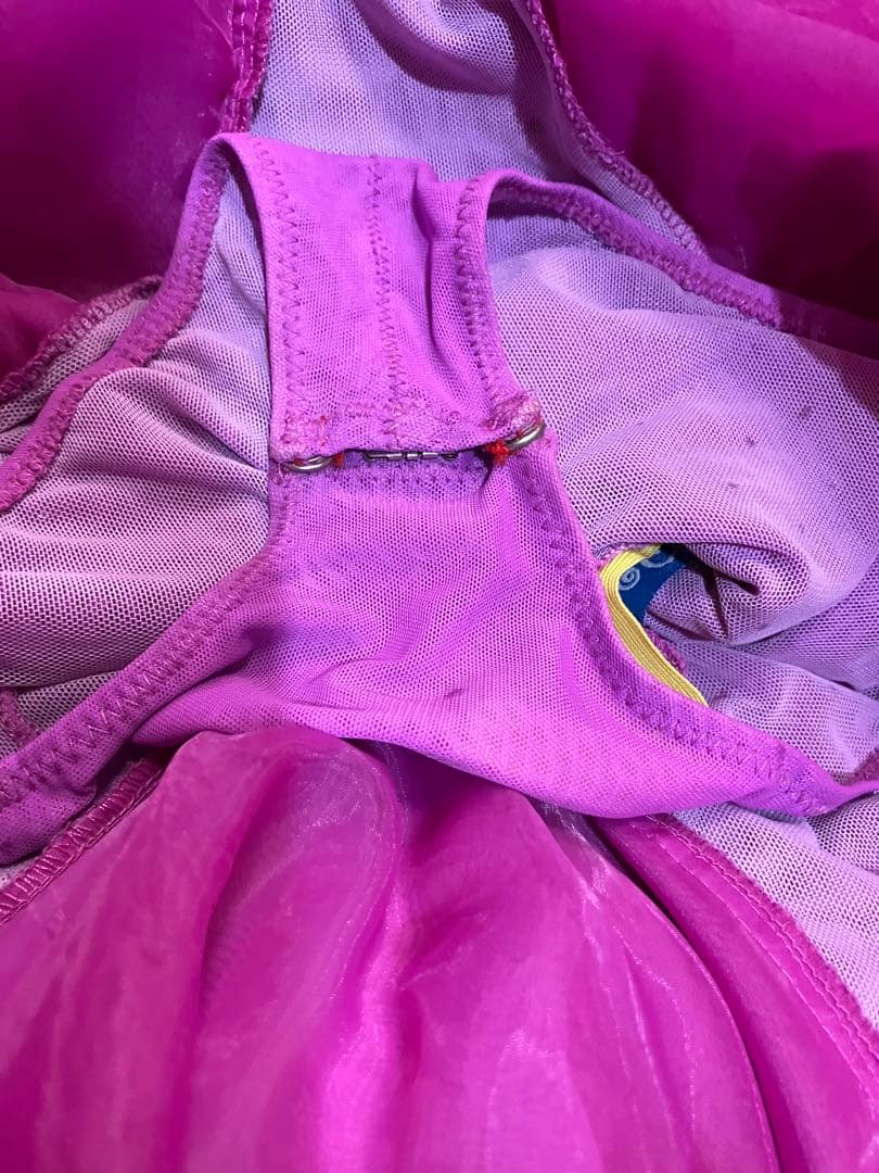 社交ダンスドレス 黄色と可愛いピンク