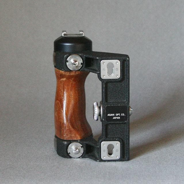 ☆ASAHI PENTAX ペンタックス 67 6×7 木製 ウッド グリップ