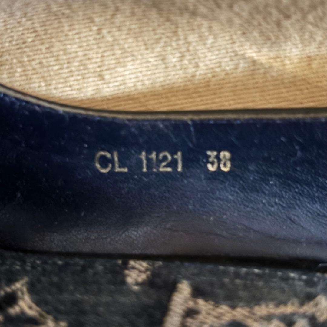 ルイヴィトン モノグラム デニム オープントゥ ウェッジソール サンダル38