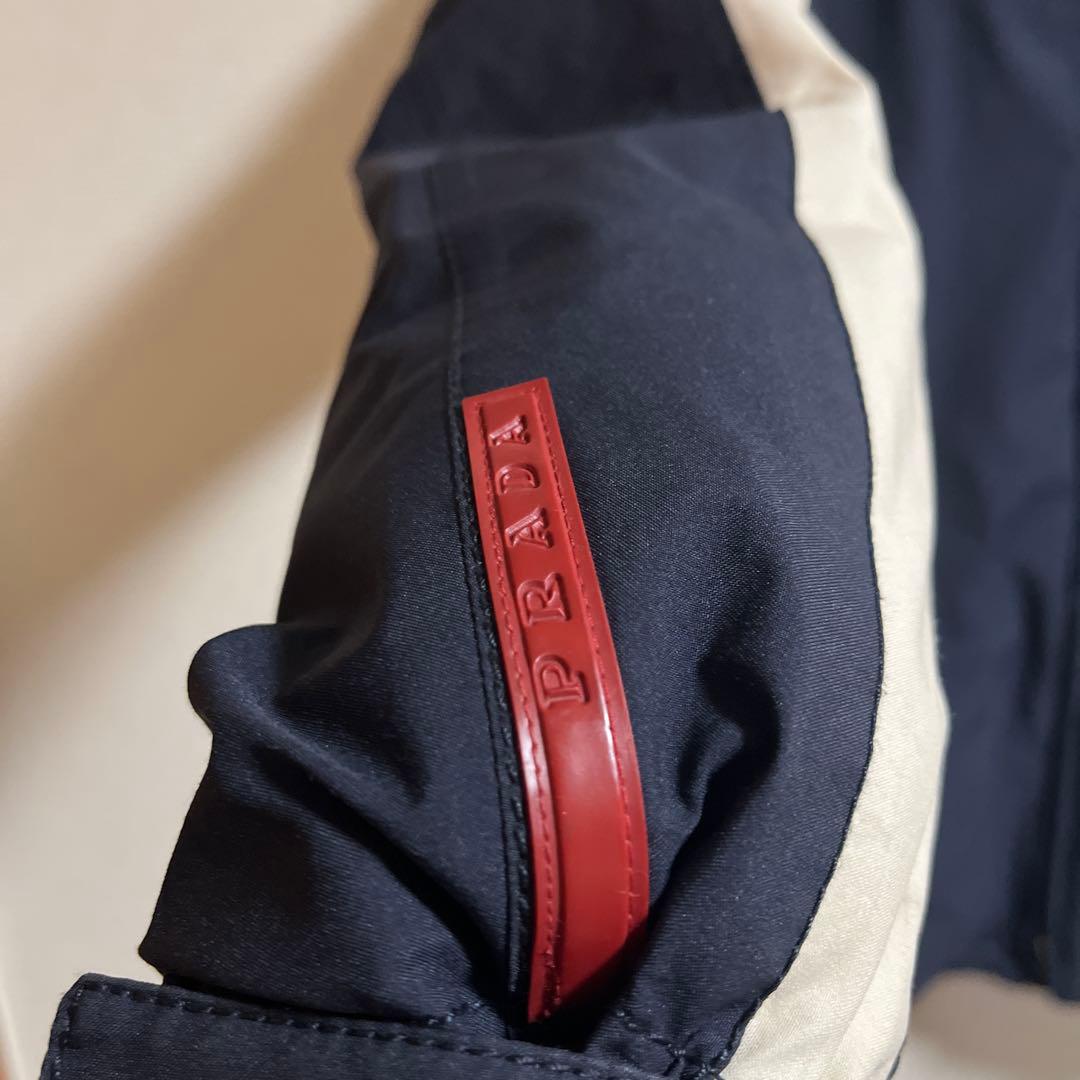 s*5様 PRADA ナイロンジャケット　ネイビー