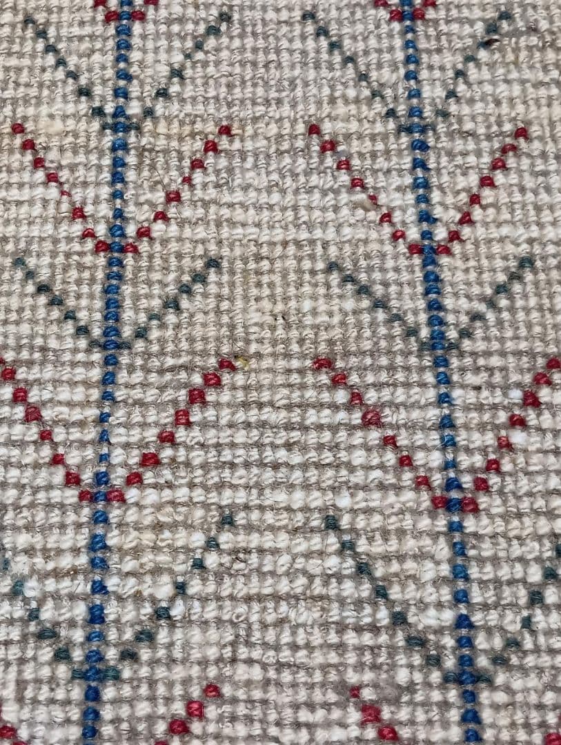 ペルシャ絨毯　ギャッベ　座布団　手織り　イラン(110)