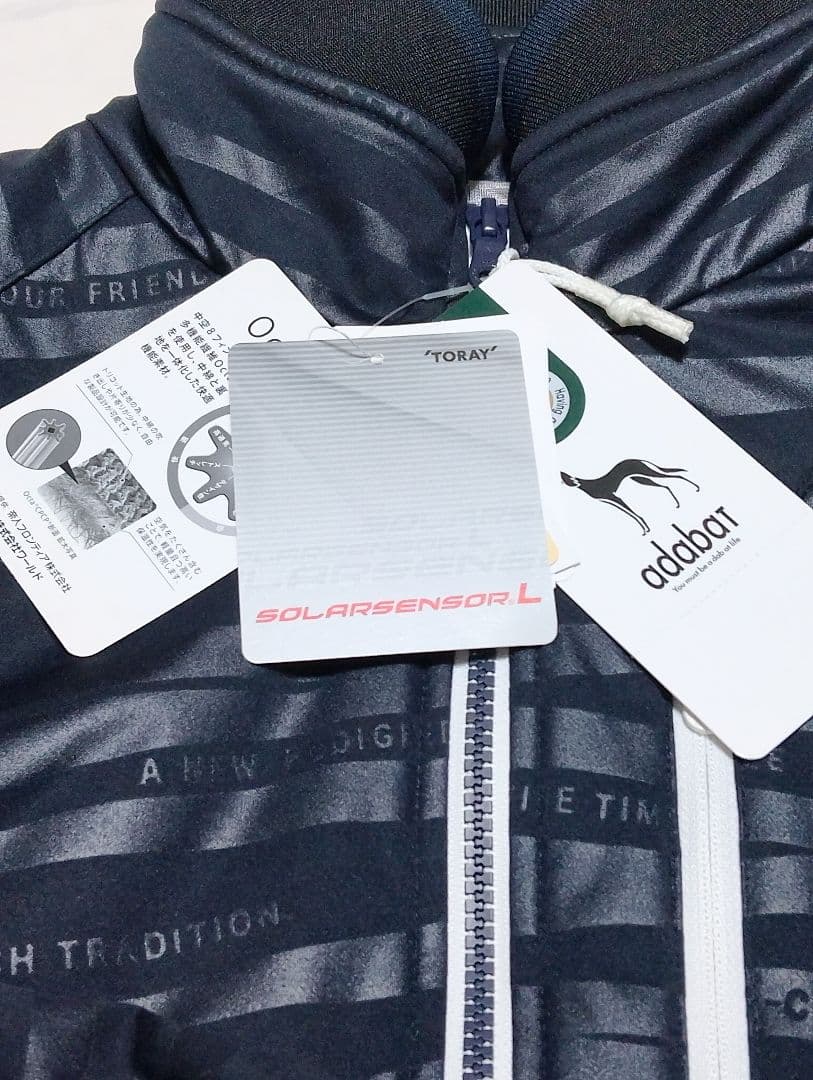 adabatアダバット袖取り外し 2WAY中綿ブルゾン アウター 46