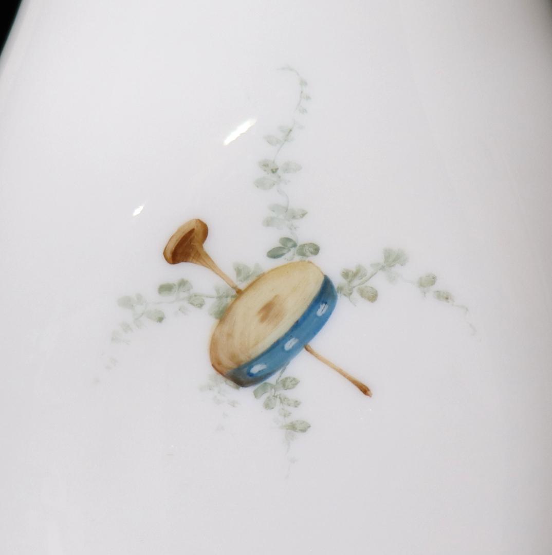 オールドバカラ 美術館級 至高の特大花瓶 オパーリンクリスタル製手彩色天使図飾壷