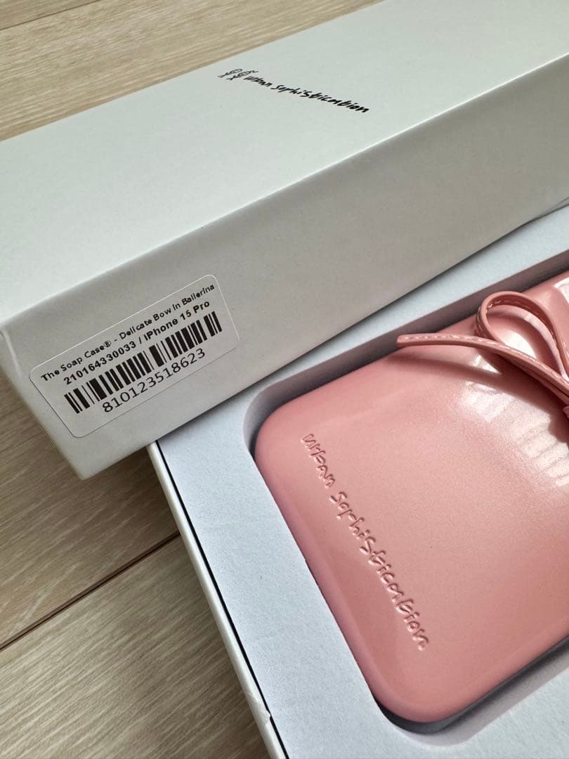 Urban Sophistication ピンク iPhone用ケース