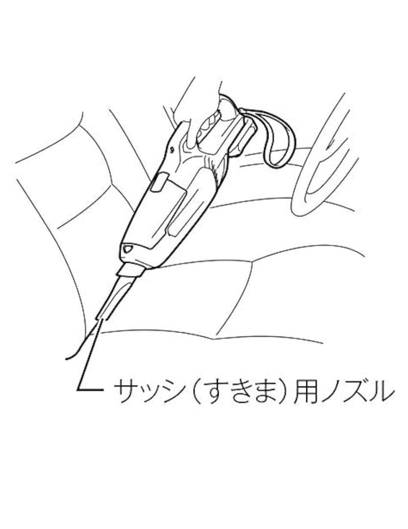 マキタ コードレス掃除機CL107 紙パック式 CL107FDSHW