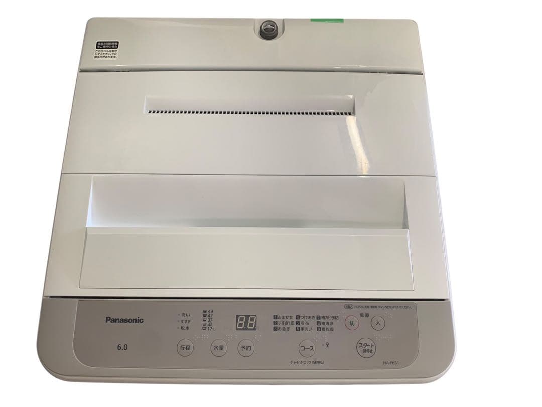パナソニック NA-F6B1 2023年製 6.0kg 洗濯機大阪配送限定