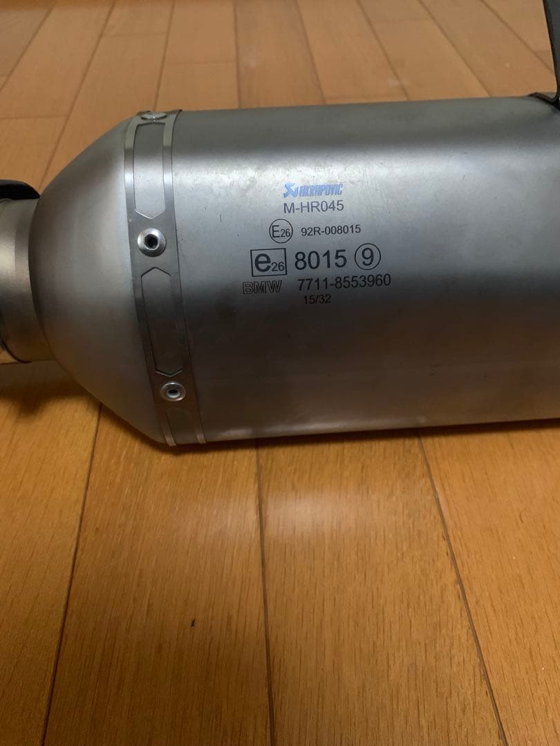 ＢＭＷS1000RRマフラー2015~2016アクラポビッチ