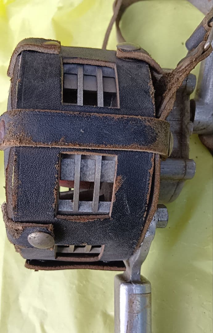 昭和レトロ品 緊急用手回しサイレン 「株式会社 赤尾保商店」