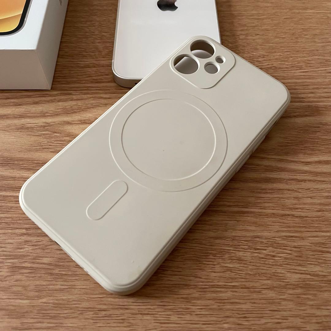 iPhone12mini 本体 64GB スターライト ☆付属品・箱・おまけ付き