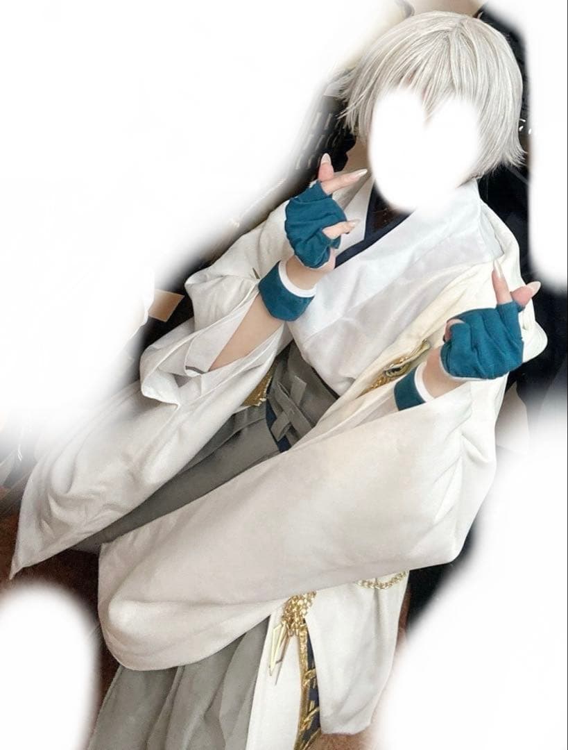 刀剣乱舞　鶴丸国永　コスプレ　衣装　ウィッグ