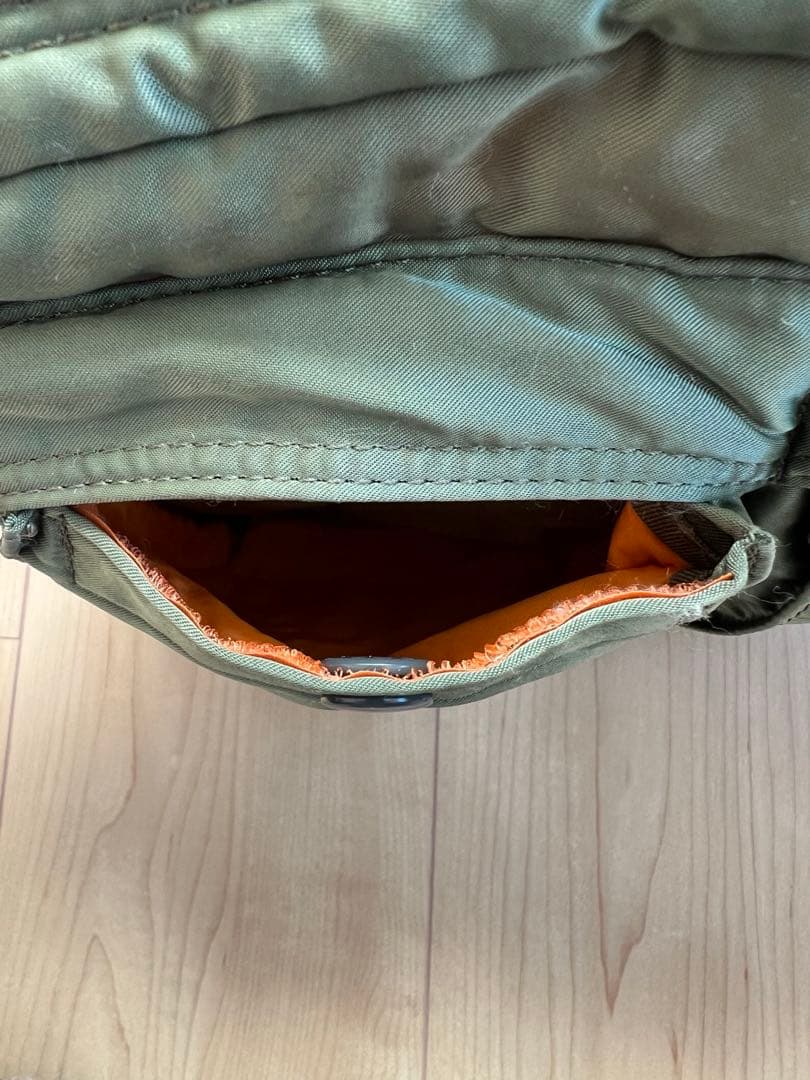 【美品】 PORTER TANKER ショルダーバッグ グリーン