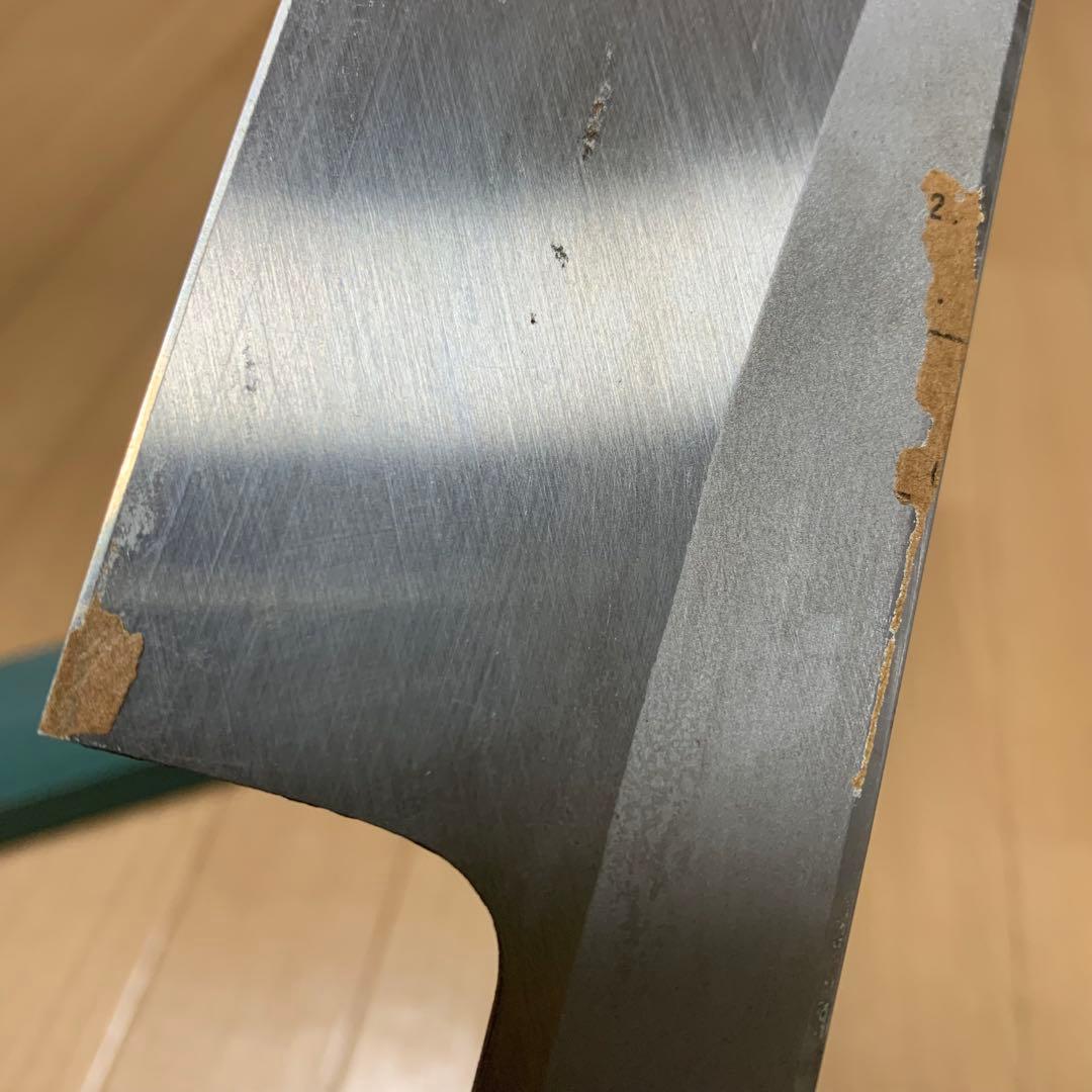 正本　総本店　鎌形　薄刃包丁　8寸