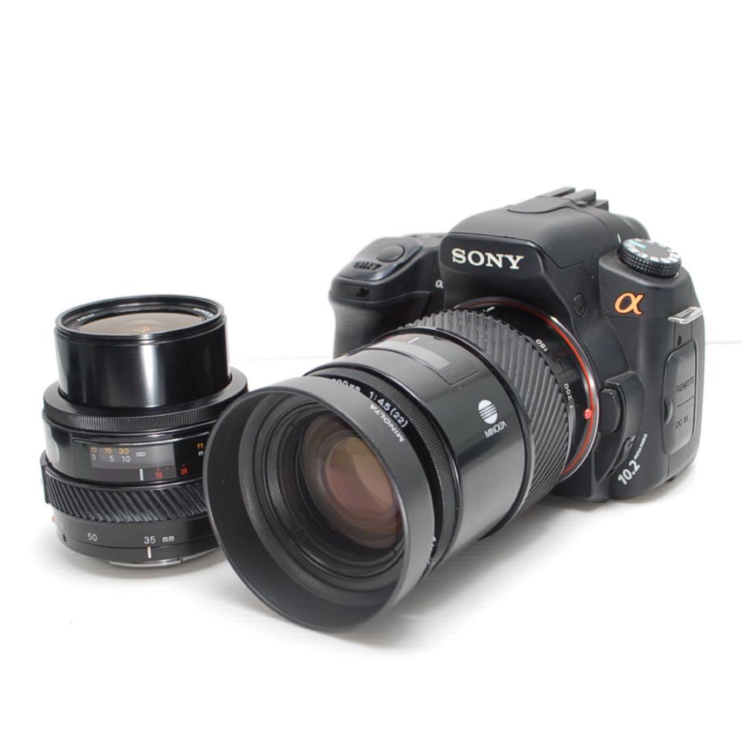 ❤️使いやすさ抜群❤️SONY α300 初心者おすすめ一眼レフ綺麗な撮影が可能