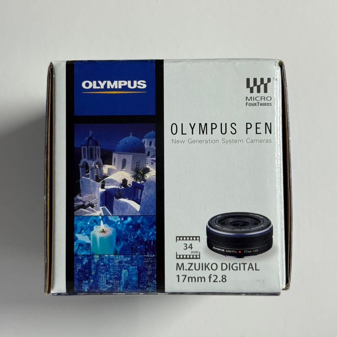 オリンパス M.ZUIKO DIGITAL 17mm f2.8 シルバー