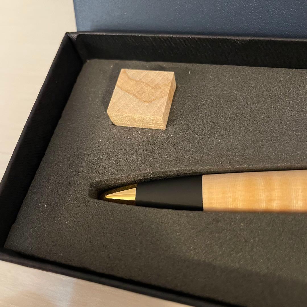 野原工芸 【新型】栃縮杢のシャープペンシル