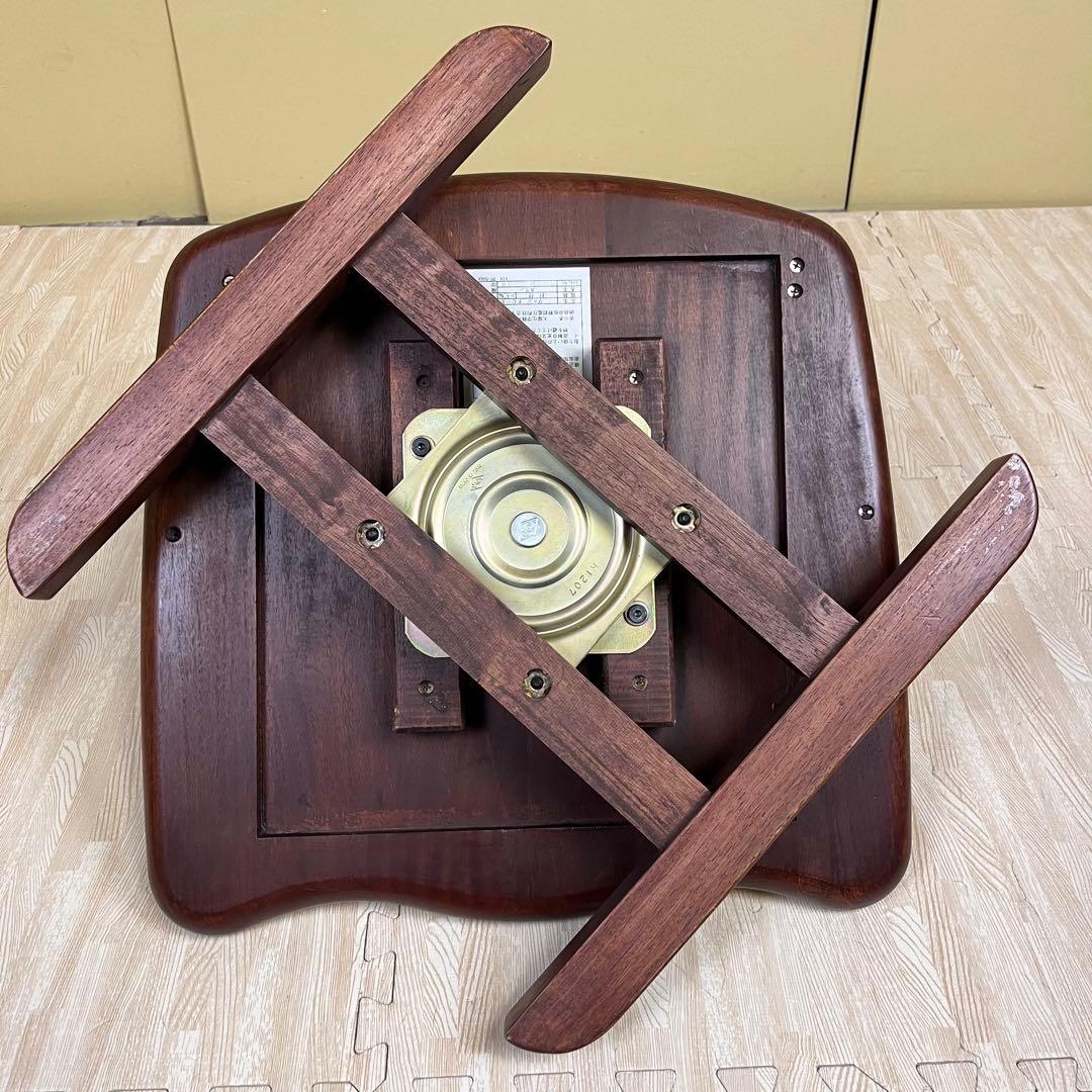 超希少　☆程度良好☆　大塚　ヴァン　回転式　ローチェア　天然木　ブラウン