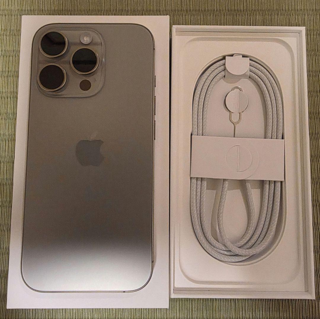 新品❗Apple iPhone 16Pro 256gb ナチュラルチタニウム