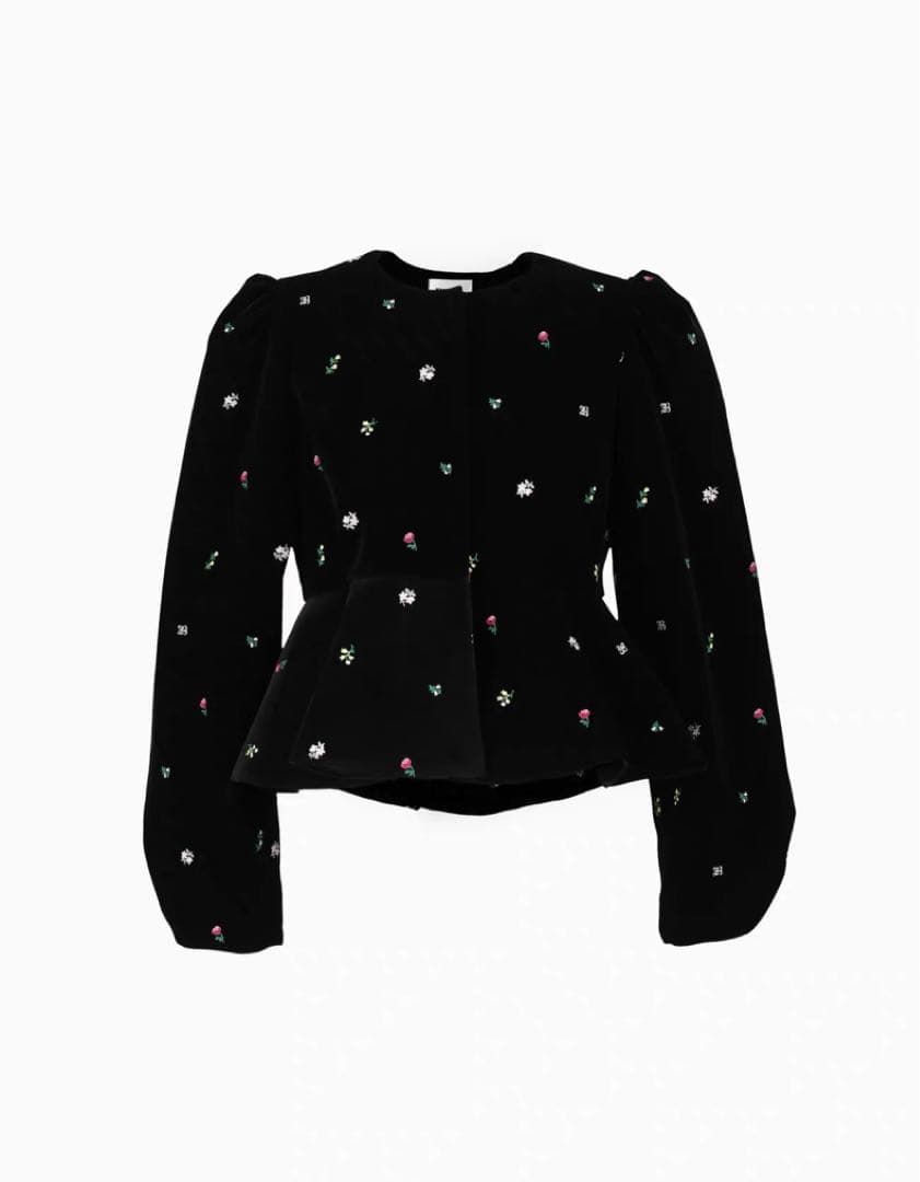 トップス B. STARRY PEPURAMU CARDIGAN bibiy
