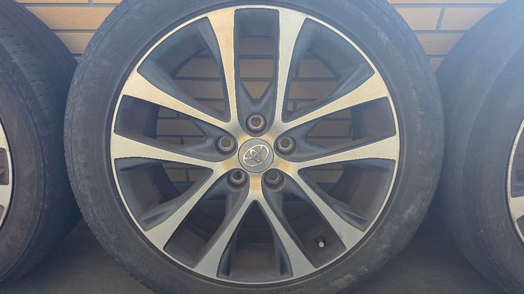 【引取のみ】50系エスティマ純正 18インチ ホイール4本セット