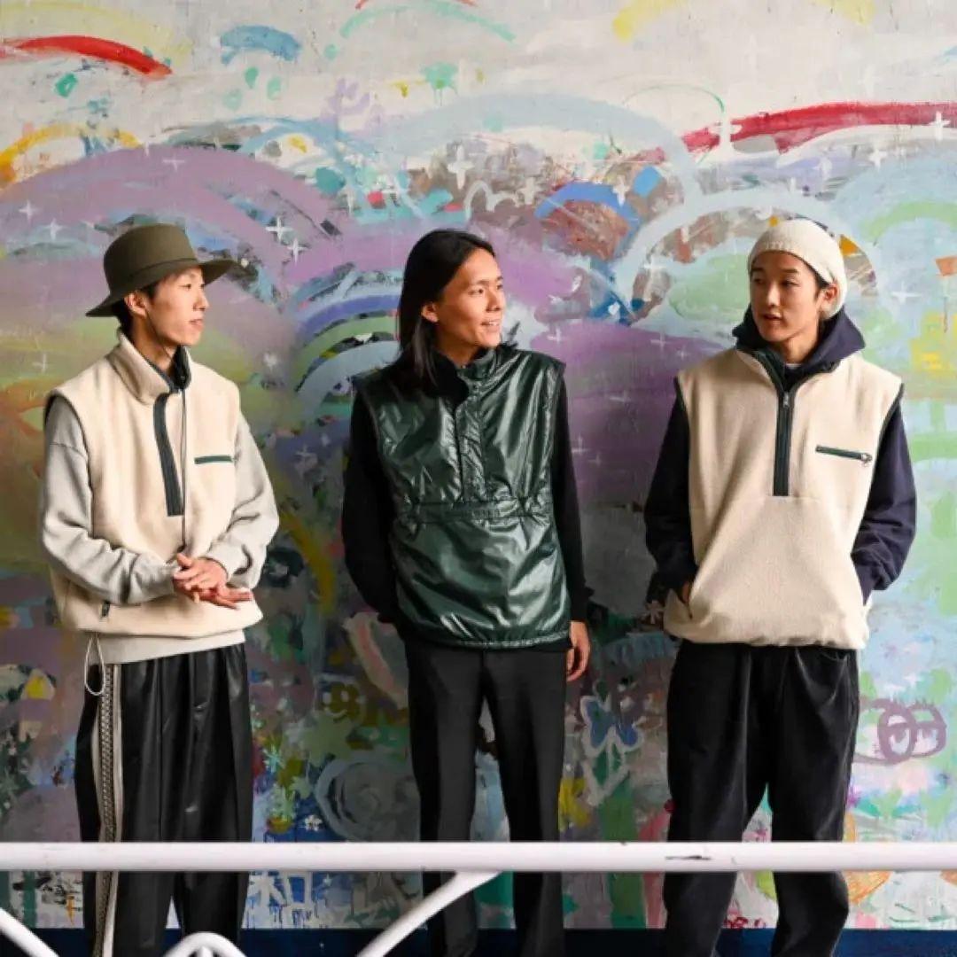 supply tokyo フリースベスト リバーシブル