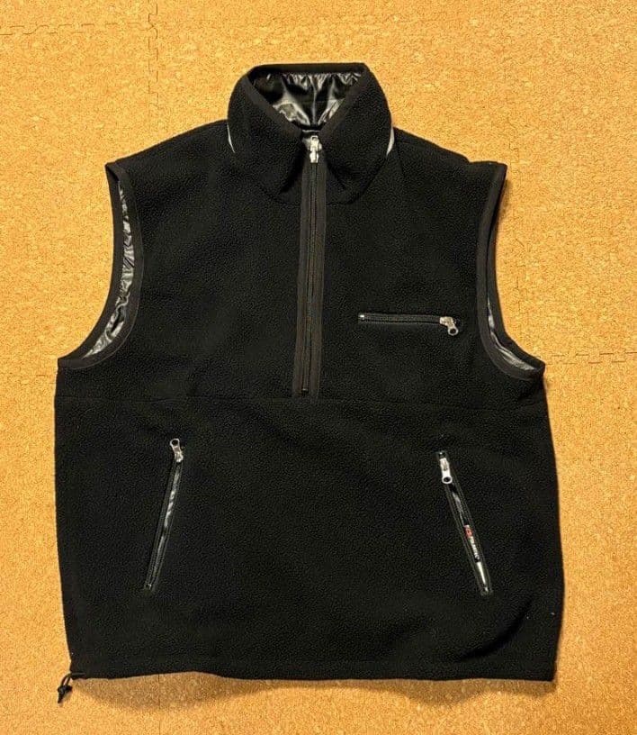 supply tokyo フリースベスト リバーシブル