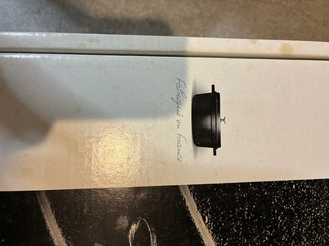 STAUB ホーロー鍋 22cm グレー