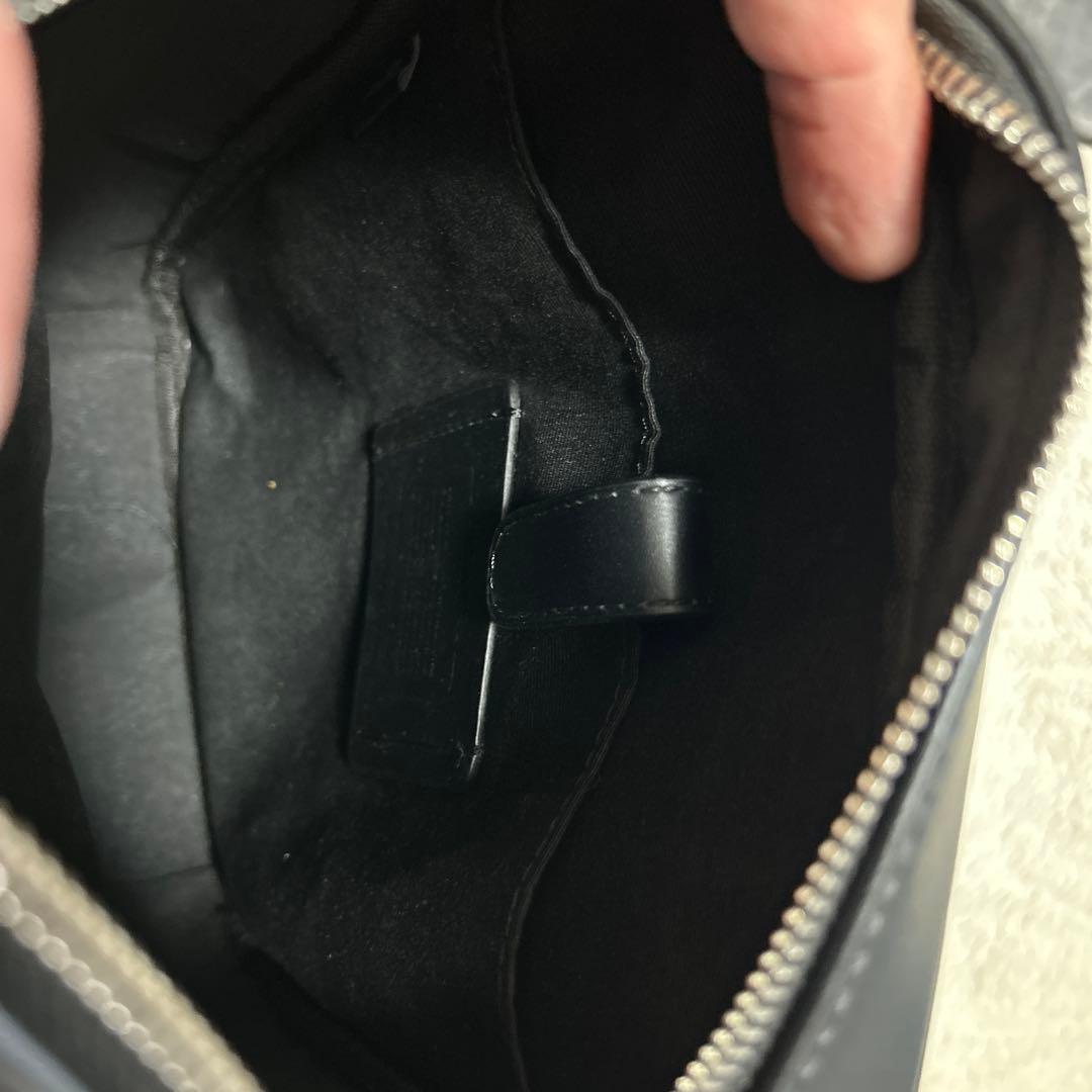 ぴかちゅうさん専用です！★超美品★COACH ブラック ショルダーバッグ