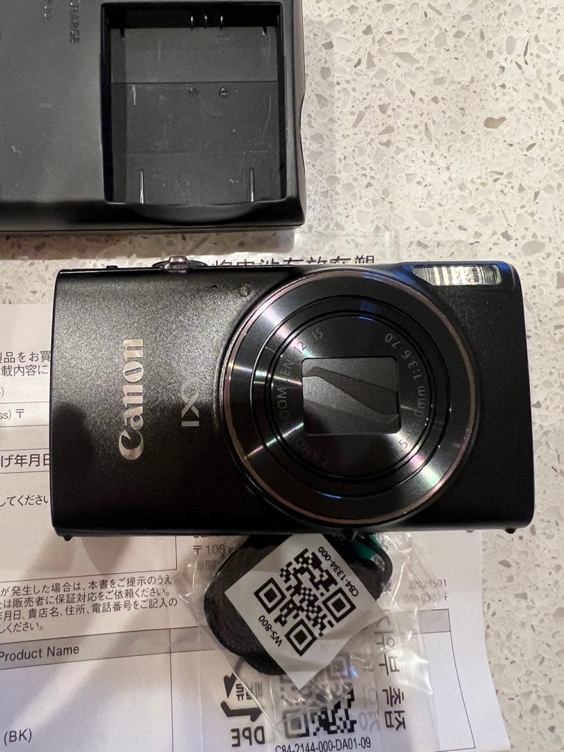 Canon IXY650 コンパクトデジタルカメラ　ブラック