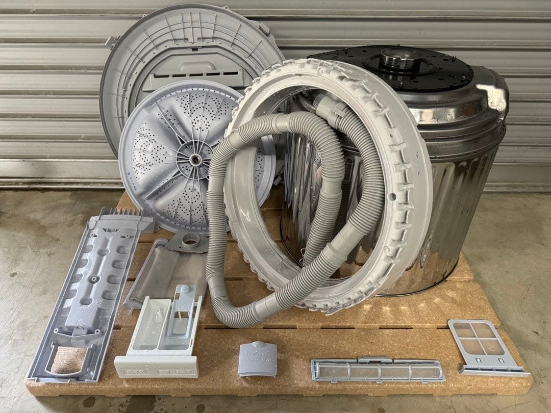 分解清掃済み✨SHARP 洗濯機　2023年製　ES-T6E2-W