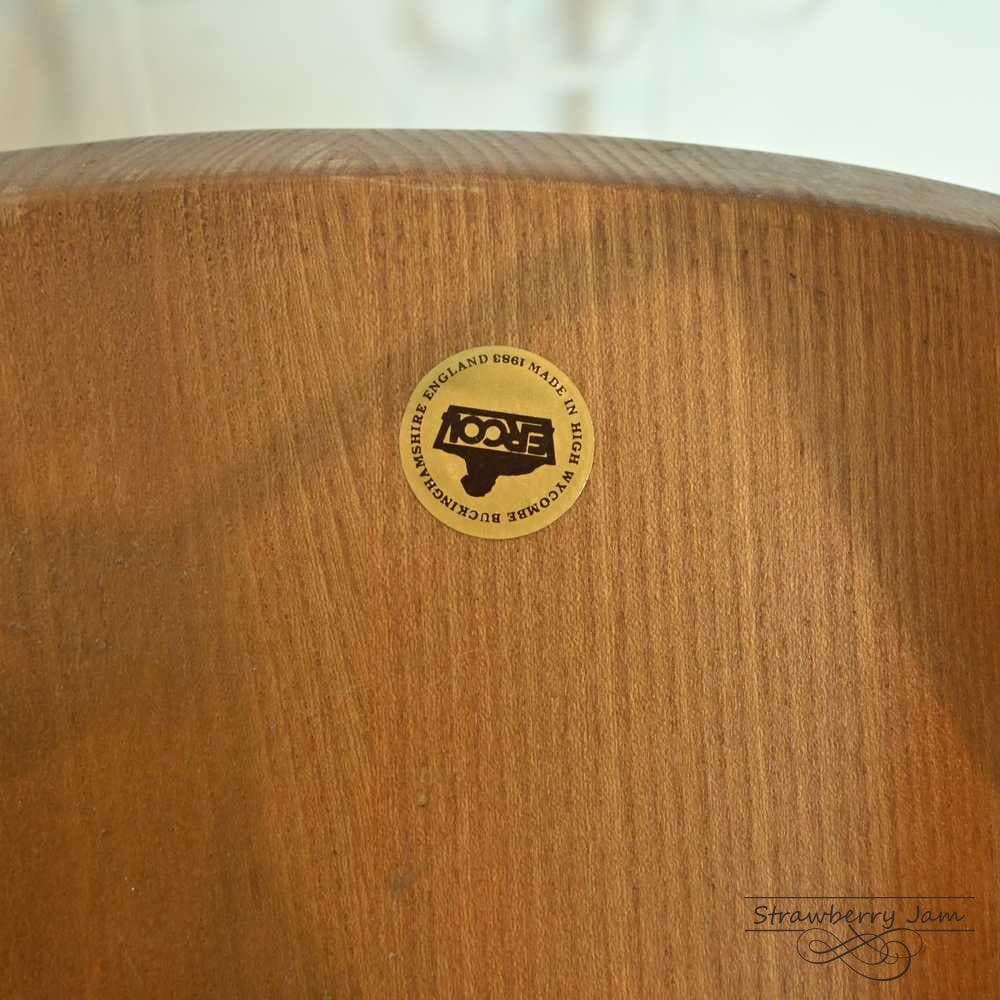 L3705-300-3 英国ヴィンテージ アーコールチェア フープバック ４本