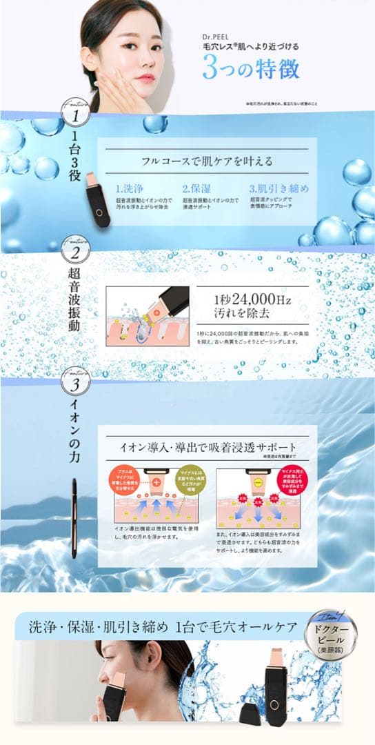 Dr.PEEL 美顔器　新品未使用