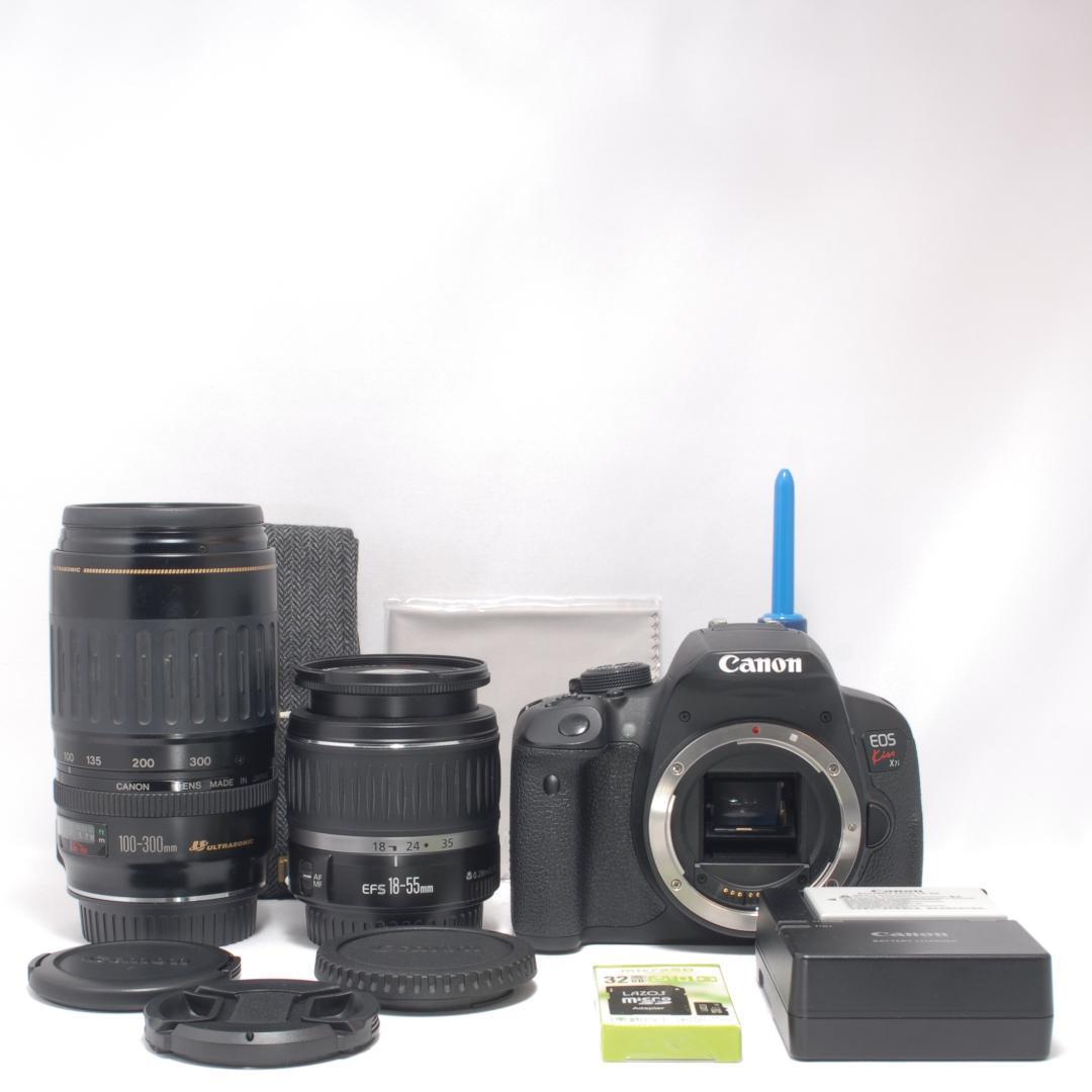 ⭐️ダブルレンズセット⭐️Canon Kiss X7i キャノン　デジタル一眼