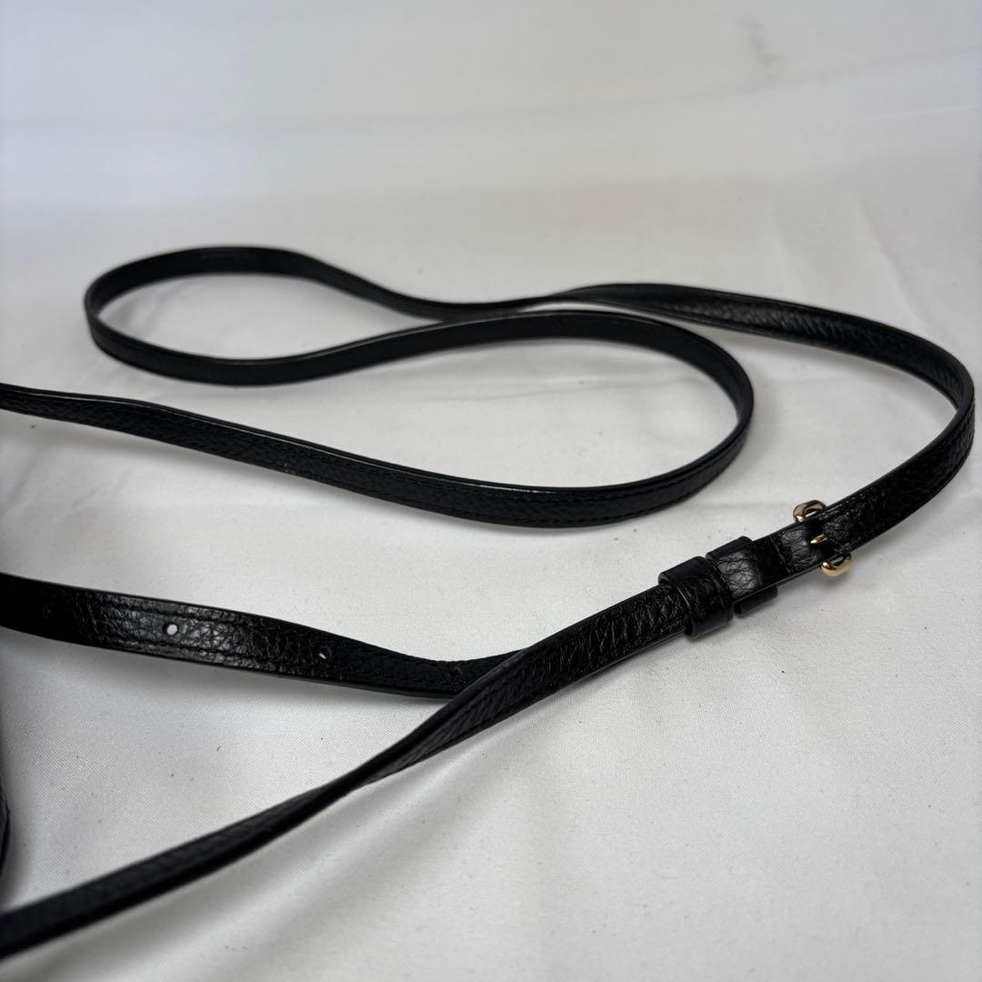 美品 COACH コーチ ショルダーバッグ 斜め掛け カメラバッグ ブラック