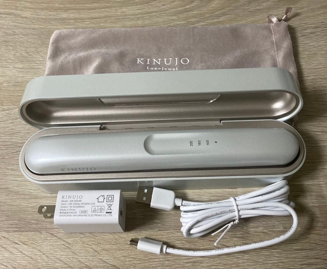 KINUJO 絹女 キヌージョ LuxeJewel コードレスヘアアイロン