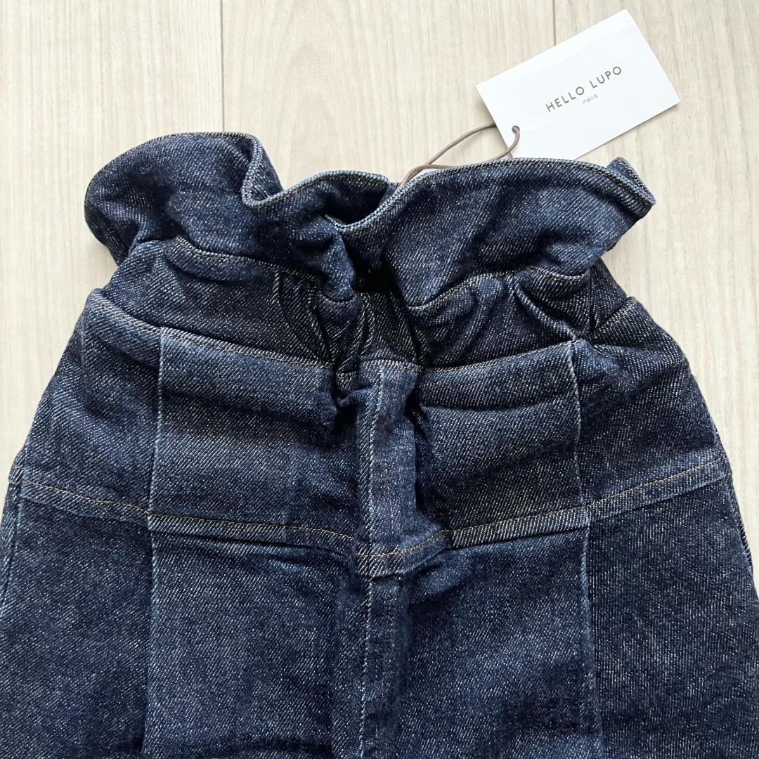 専用 タグ付き★HELLO LUPO ハイウエストデニム 6-7Y 120cm