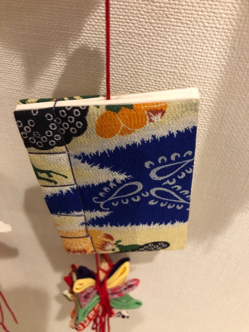 【匿名配送】桃の節句の壁掛け③5蓮　吊るし飾り　吊るし雛