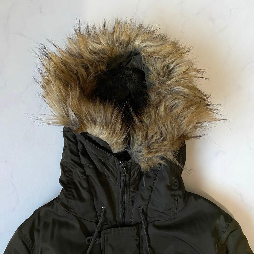 y2k ファー付モッズコート グランジフェアリー 森ガール 平成ギャル 00s