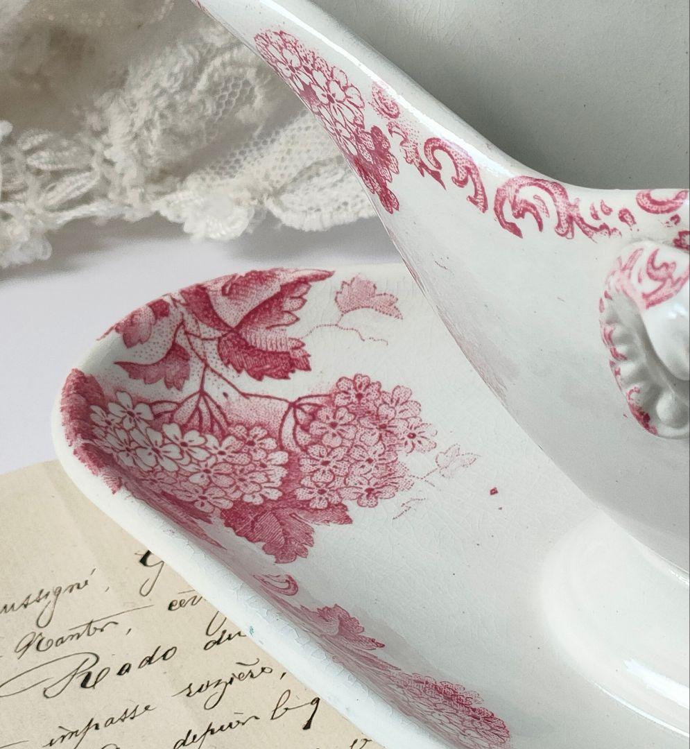 希少　美品　サンタマン　ブールドネージュ　ソーシエール　フランスアンティーク