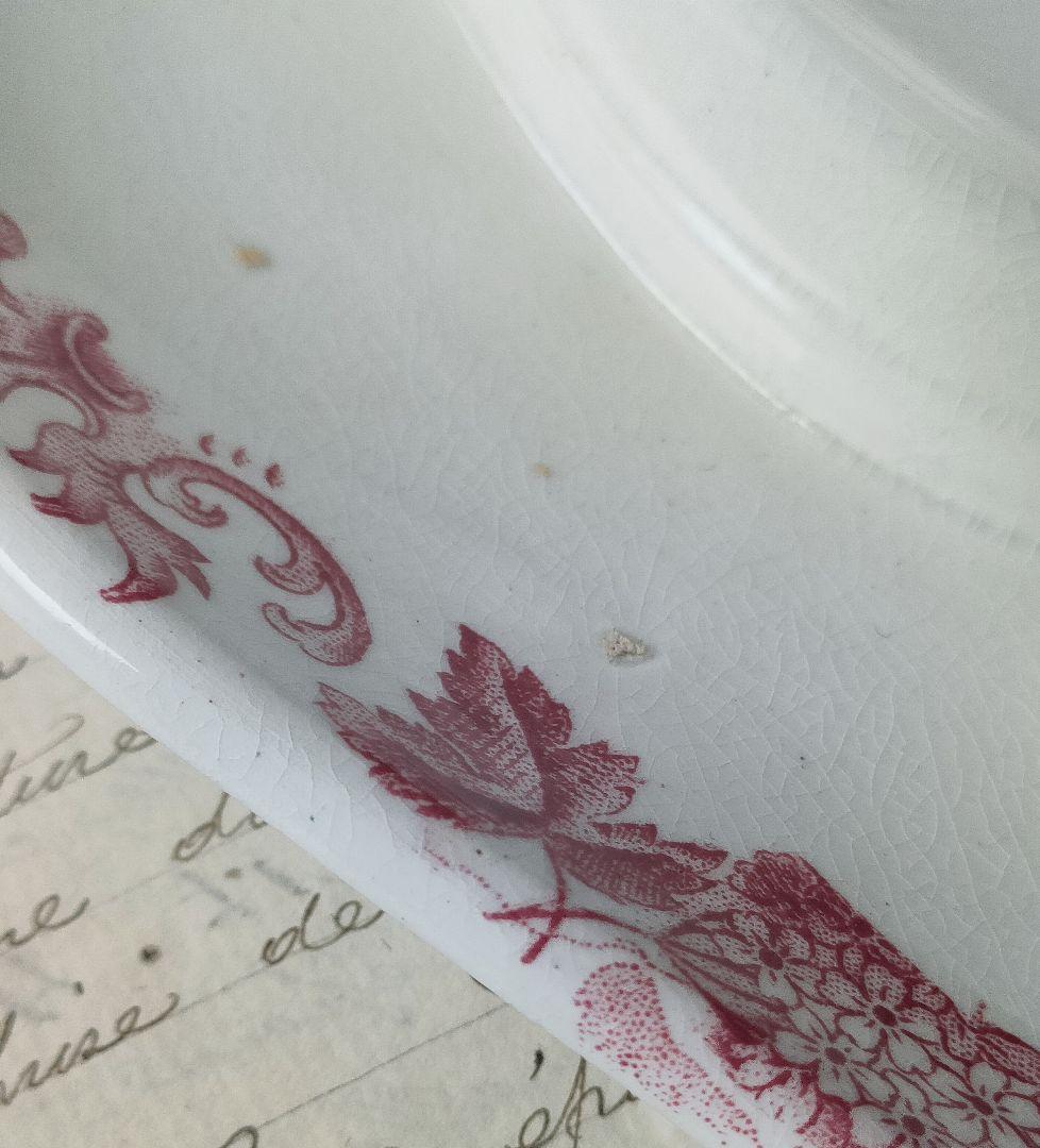 希少　美品　サンタマン　ブールドネージュ　ソーシエール　フランスアンティーク