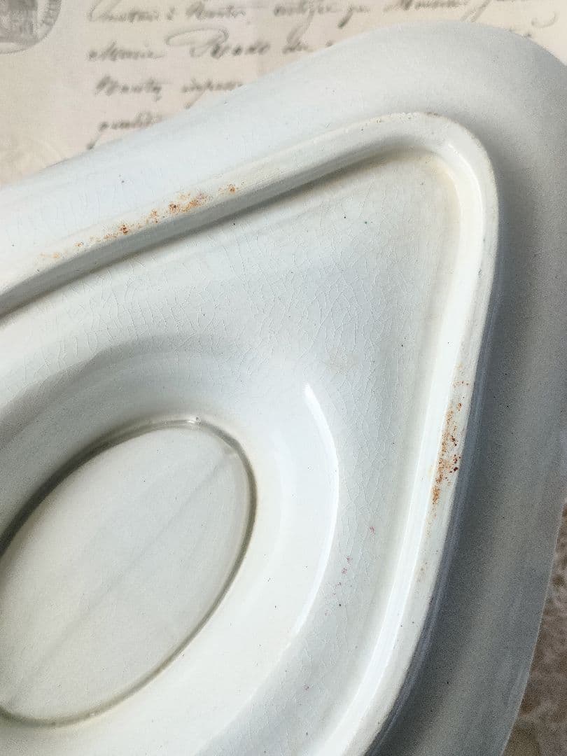 希少　美品　サンタマン　ブールドネージュ　ソーシエール　フランスアンティーク